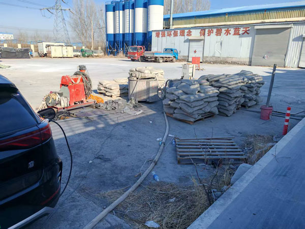 兰山混凝土地面下沉注浆